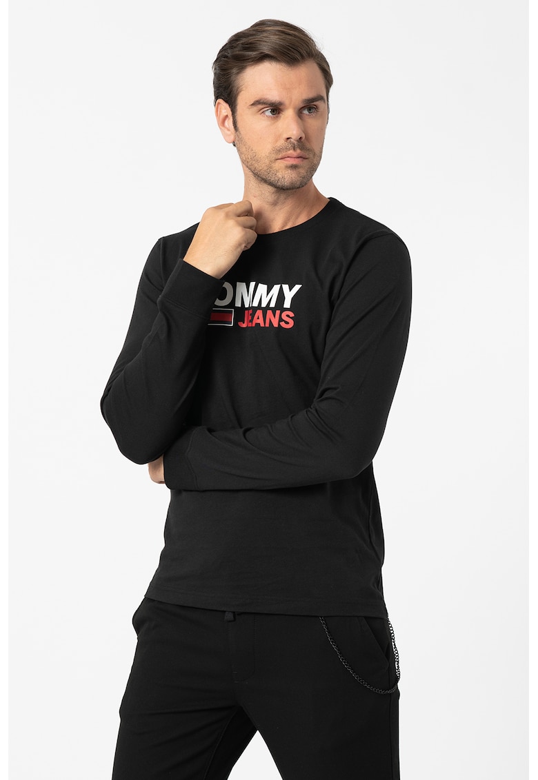 Блуза от органичен памук с лого Tommy Jeans
