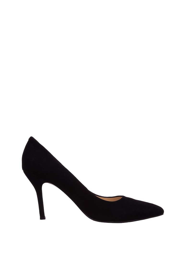 Pantofi de piele intoarsa - cu varf ascutit Flax