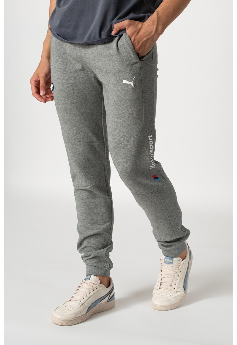 Pantaloni slim fit cu detalii logo Motorsport