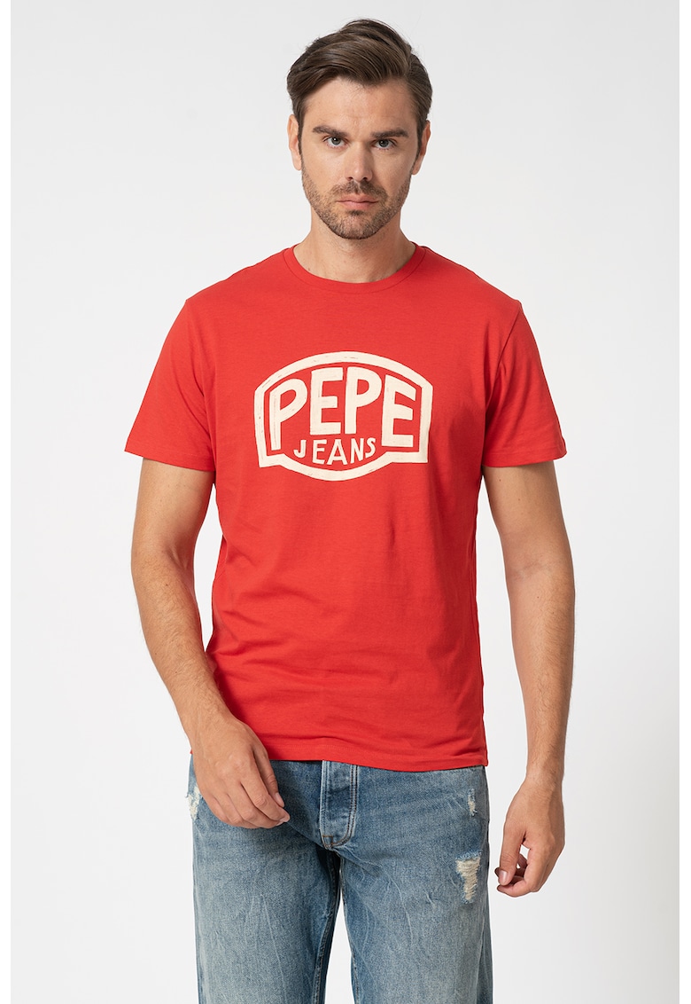 Tricou cu imprimeu logo Earnest