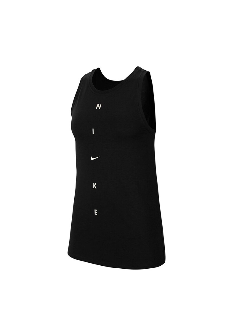 Top cu imprimeu logo pentru fitness Dri-FIT