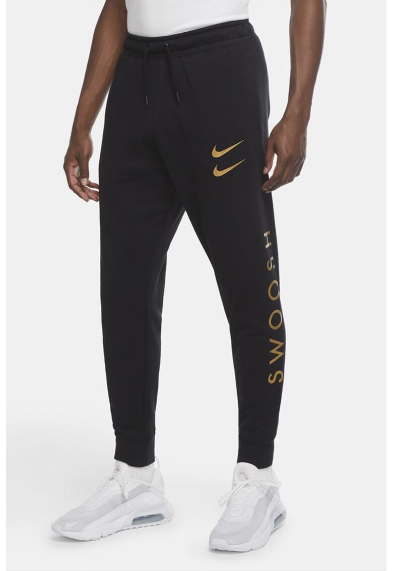 Pantaloni sport cu snur de ajustare in talie Swoosh