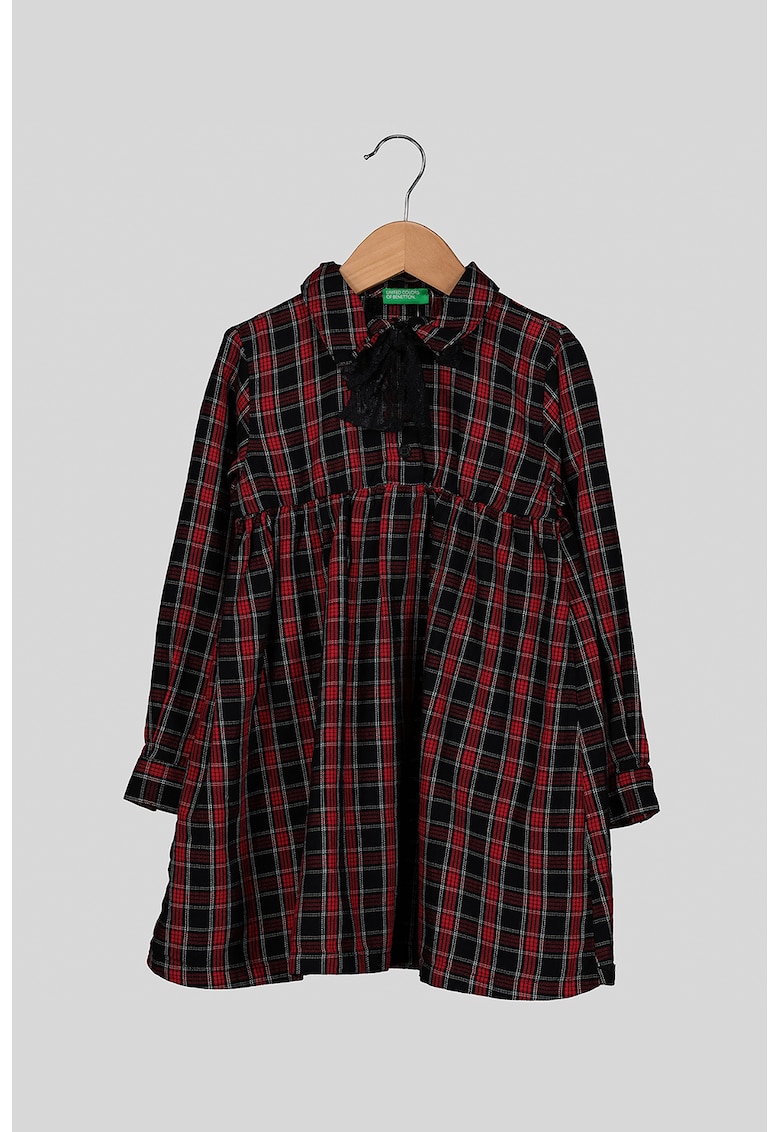 Rochie tip camasa in carouri
