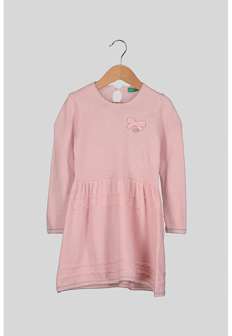 Rochie tricotata fin din amestec de lana