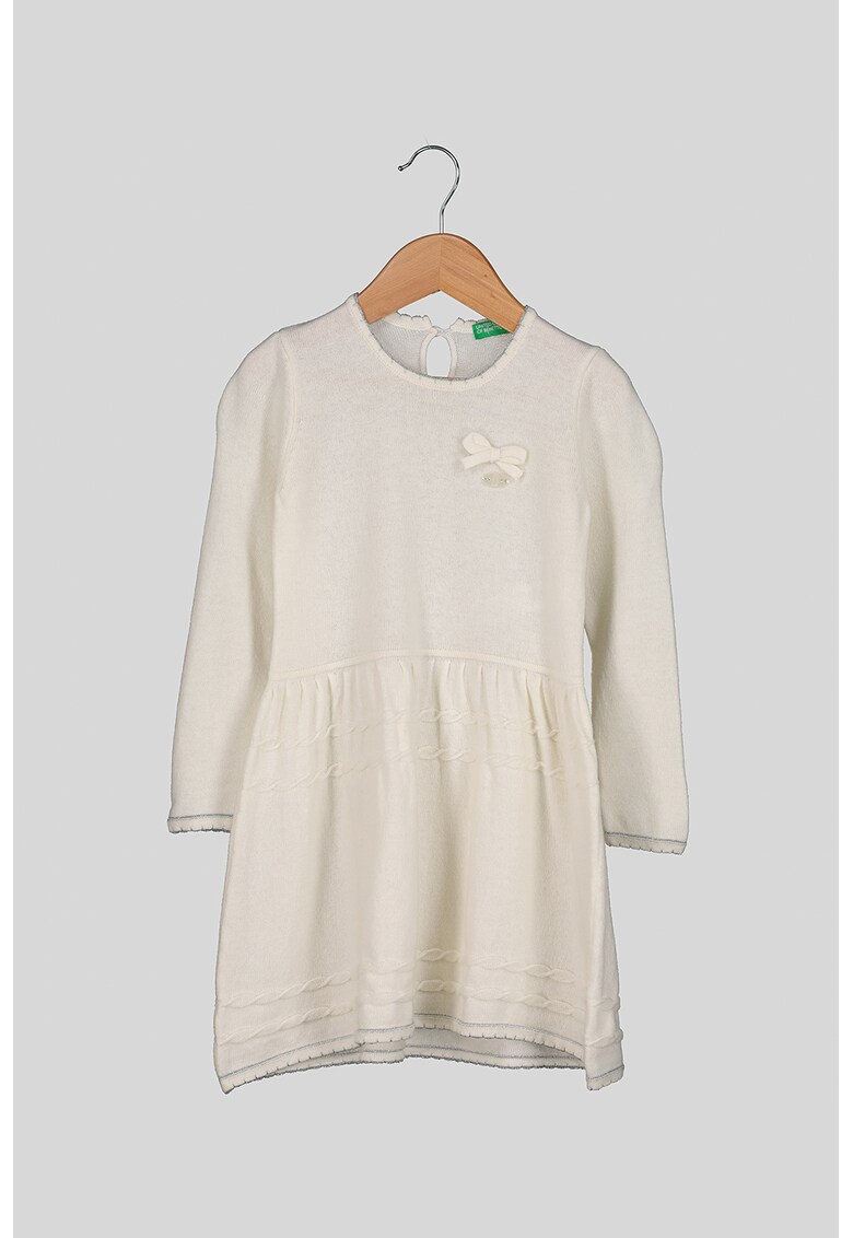 Rochie tricotata fin din amestec de lana