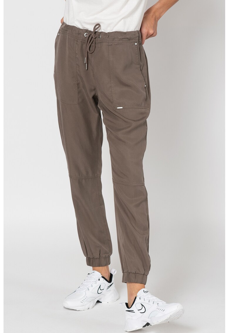 Pantaloni jogger din tencel Sonoran