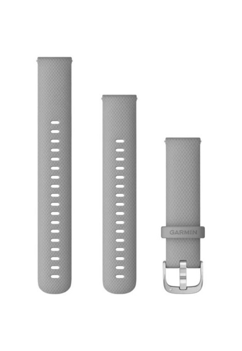  Curea ceas smartwatch  18mm - Gray/Stainless 