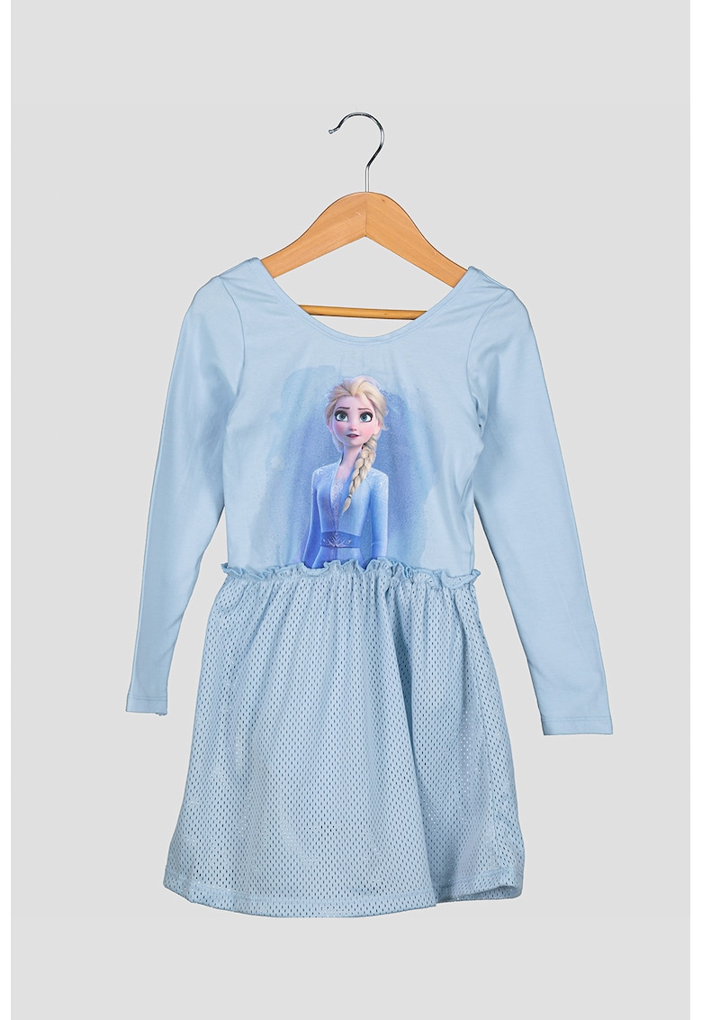 Rochie combi cu imprimeu Frozen