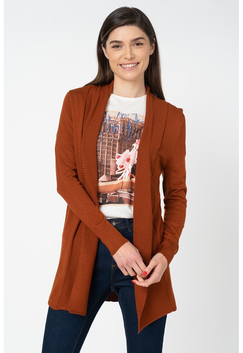 Cardigan lung fara inchidere Mauda