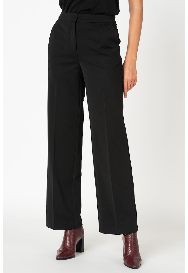 Pantaloni drepti cu buzunare oblice Nora