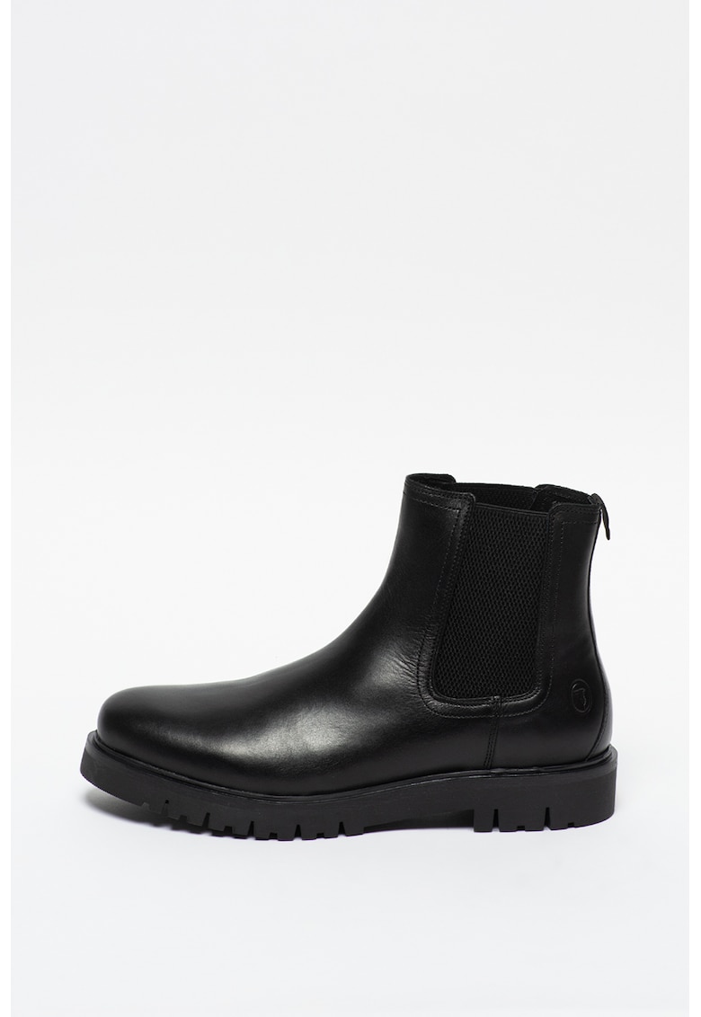 Ghete Chelsea de piele Beatles