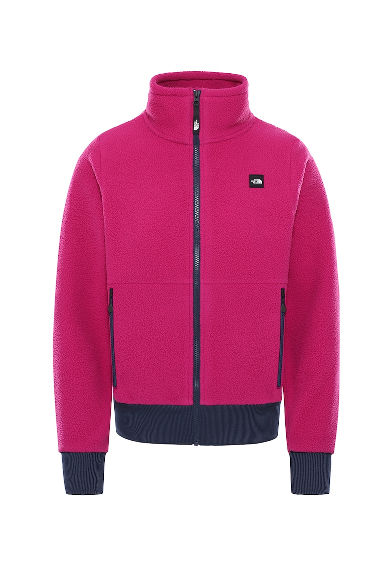 Bluza sport din material fleece cu fermoar Fleeski