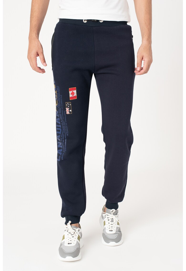 Pantaloni sport cu imprimeu logo Mipeak