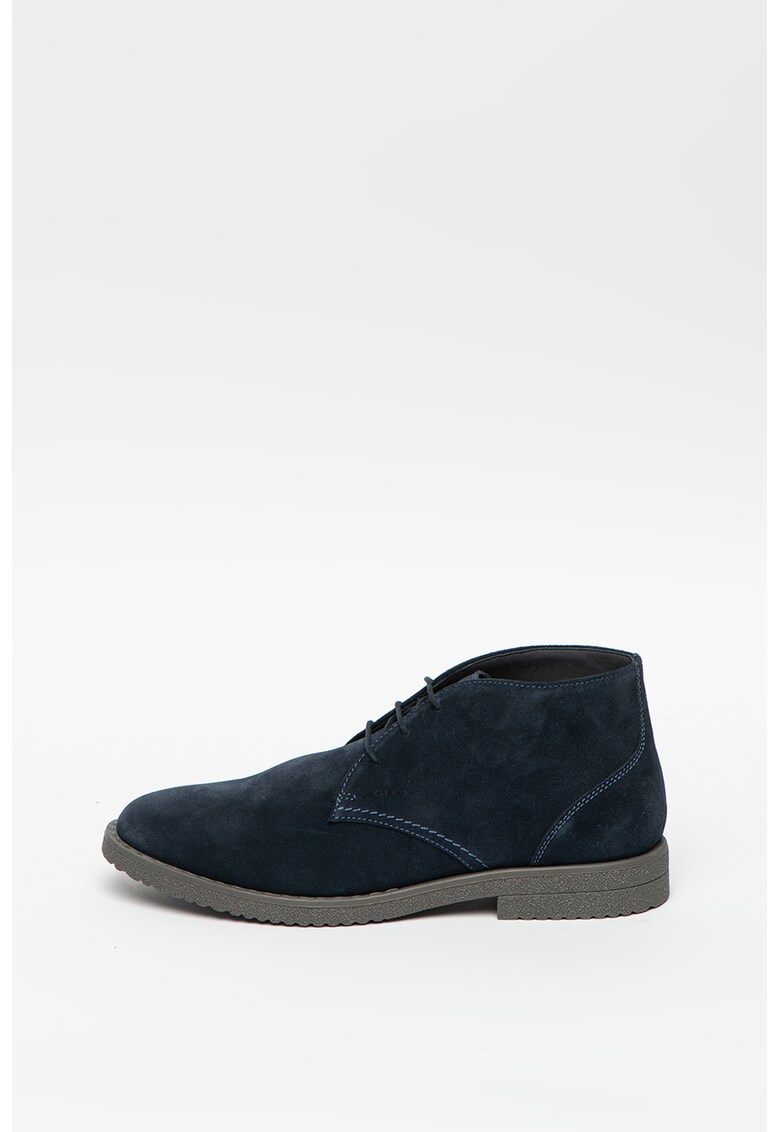 Ghete chukka din piele intoarsa Brandled