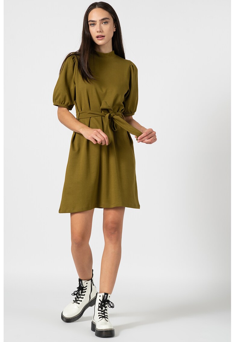 Rochie mini din bumbac organic Forest