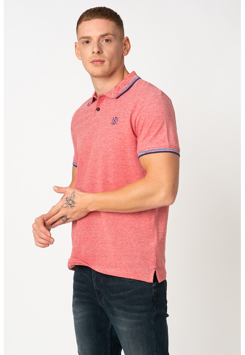 Tricou polo din bumbac pique