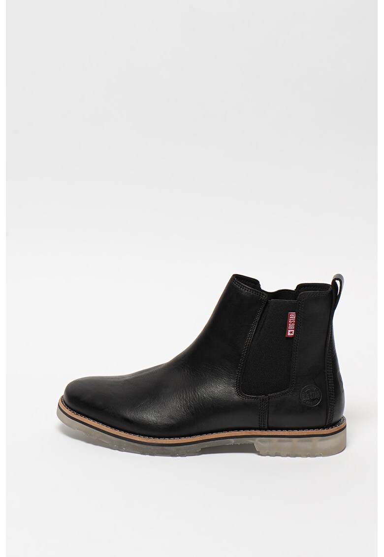 Ghete Chelsea de piele
