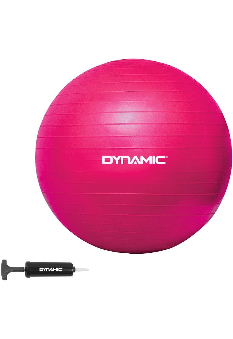 Gym-ball fitness Dynamic – 65 cm – cu pompa – culoare fucsia fashiondays imagine noua