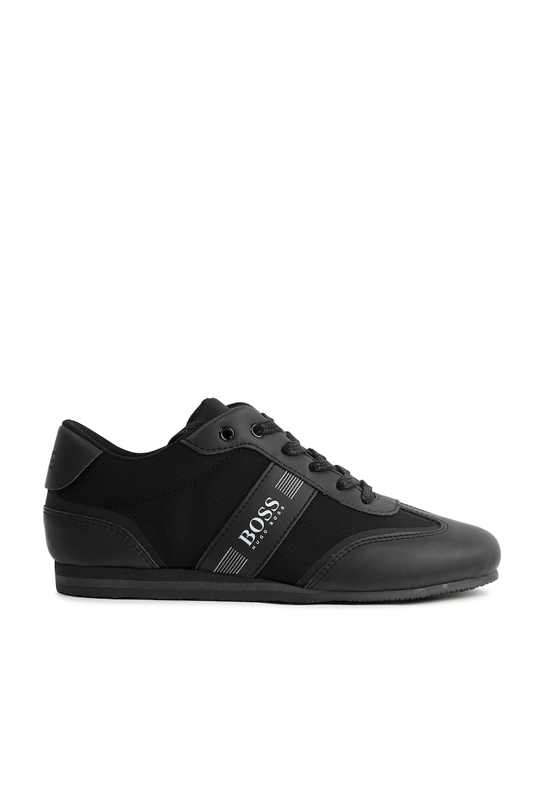 Pantofi sport cu garnituri de piele ecologica