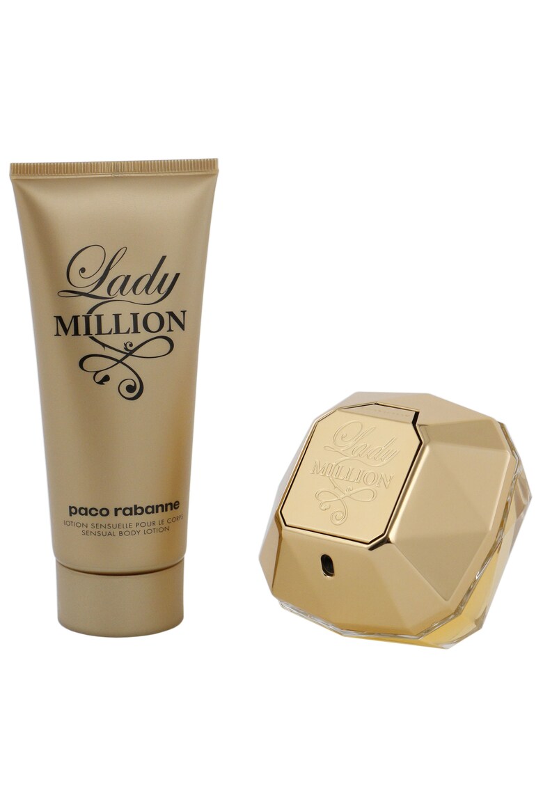 Set Lady Million - Femei: Apa de Parfum - 50 ml +Lotiune de corp - 75 ml