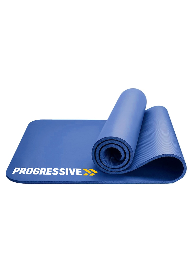 Saltea fitness/yoga/pilates 180 x 60 x 1.2 cm - NBR - albastru