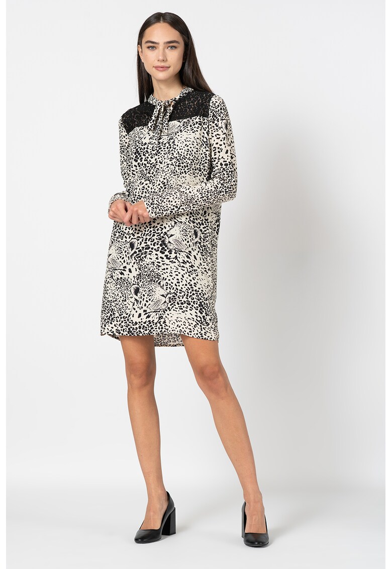 Rochie mini cu animal print