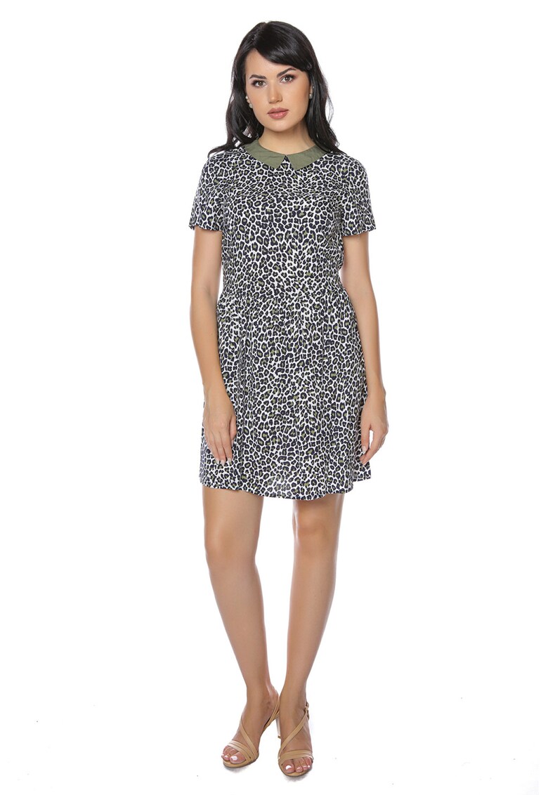 Rochie mini cu animal print