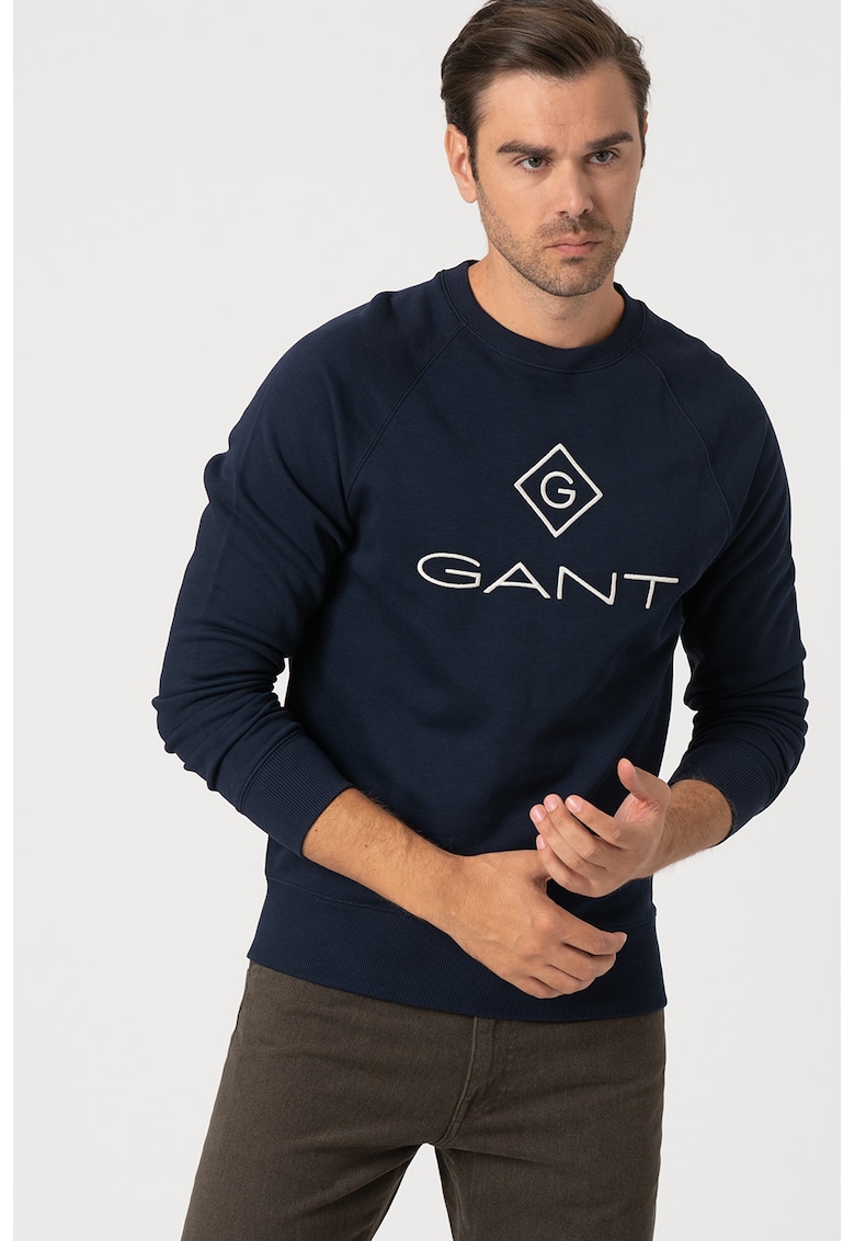 Gant Bluza sport cu logo si maneci raglan