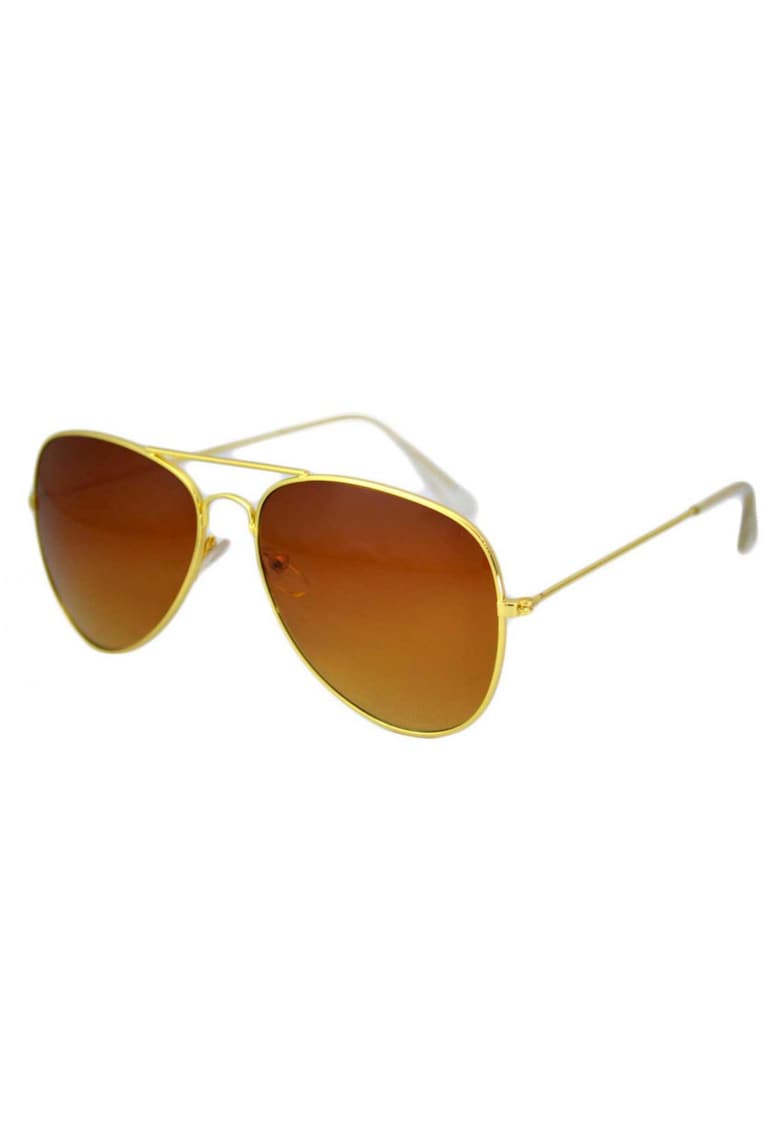 Ochelari de soare Aviator culoare Maro - Gold