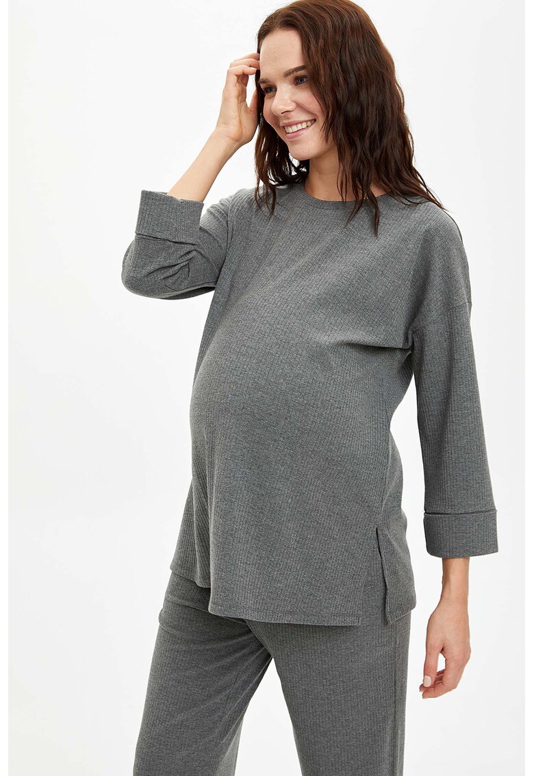 Bluza cu maneci trei sferturi - pentru gravide