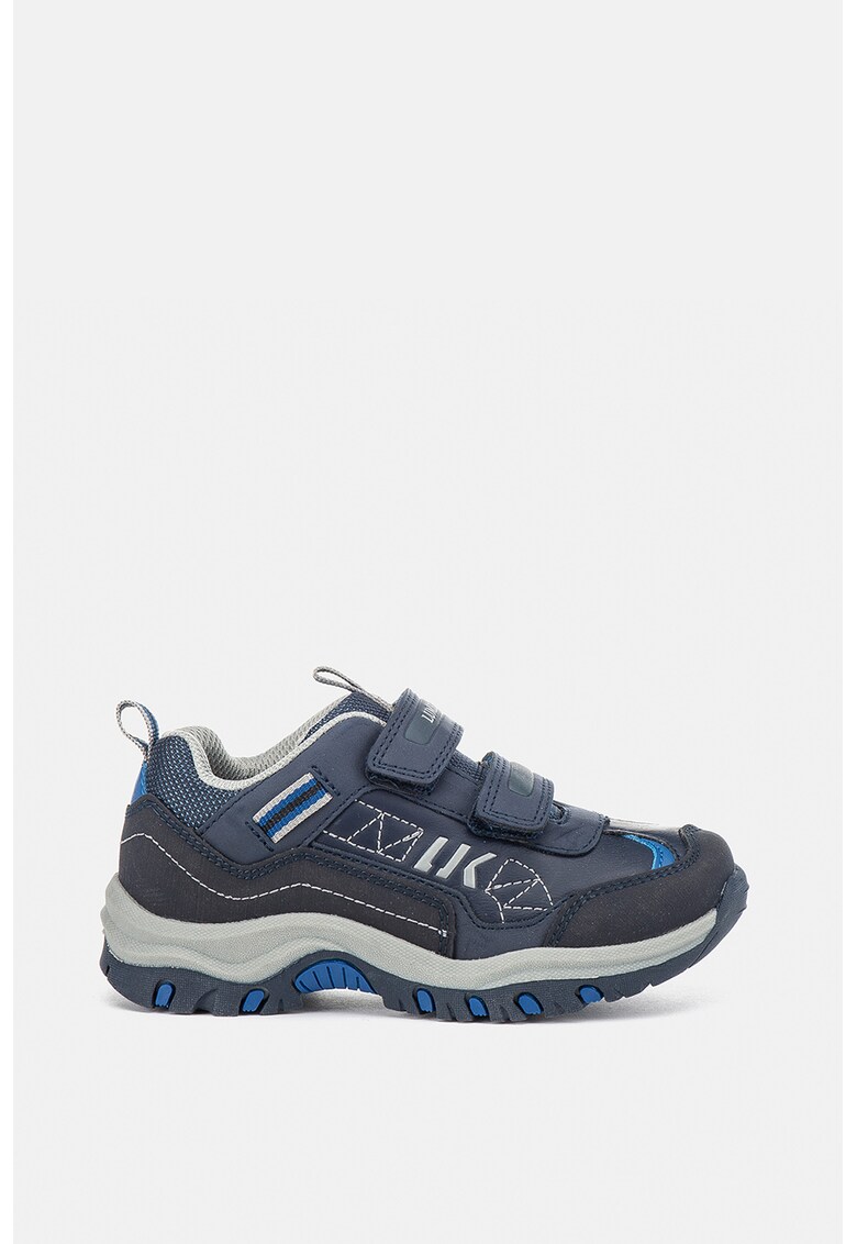 Pantofi sport din piele ecologica cu inchidere velcro