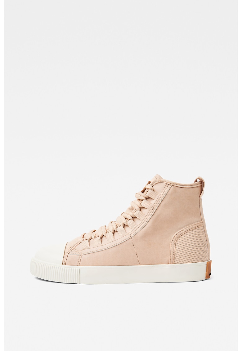 Tenisi high-top cu varf rotund Tenisi high-top cu varf rotund