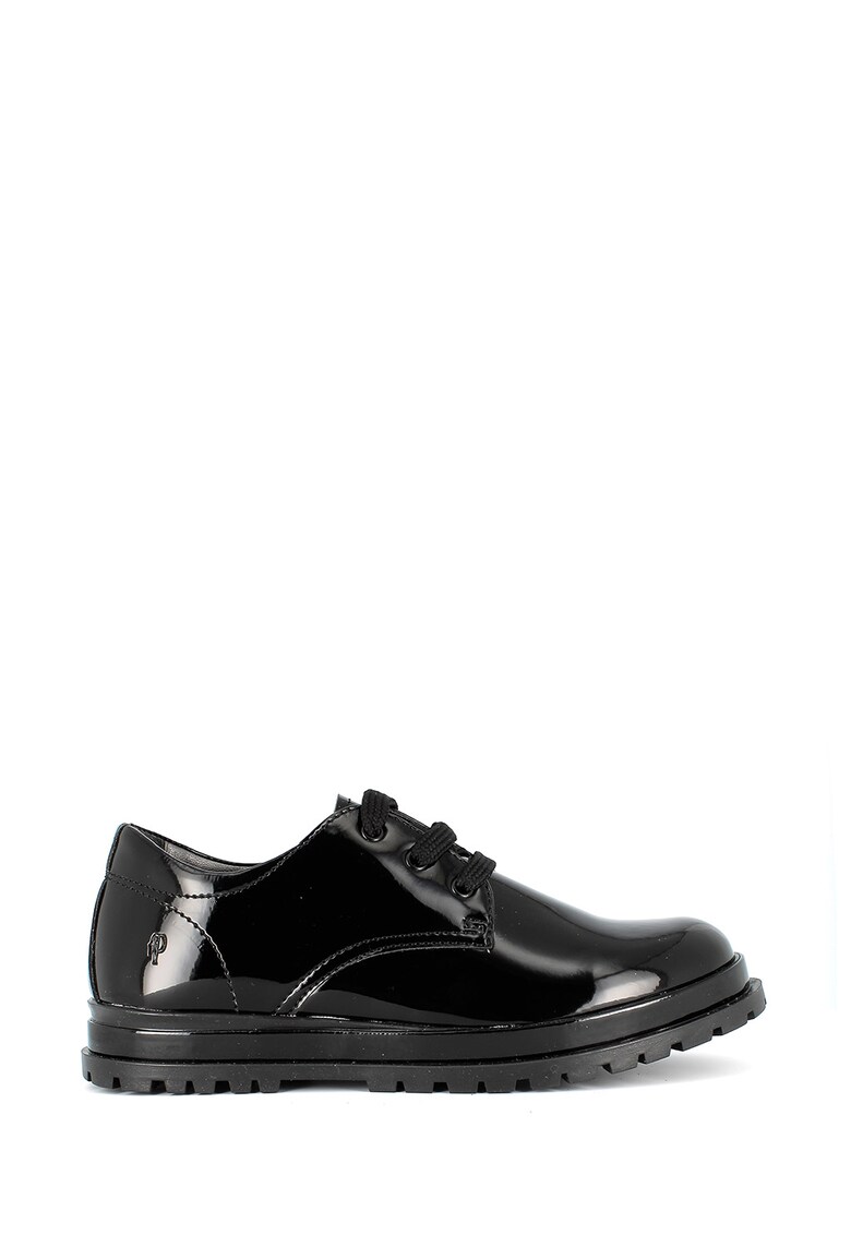 Pantofi de piele lacuita