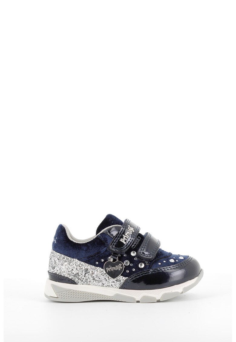 Pantofi sport de piele cu strasuri