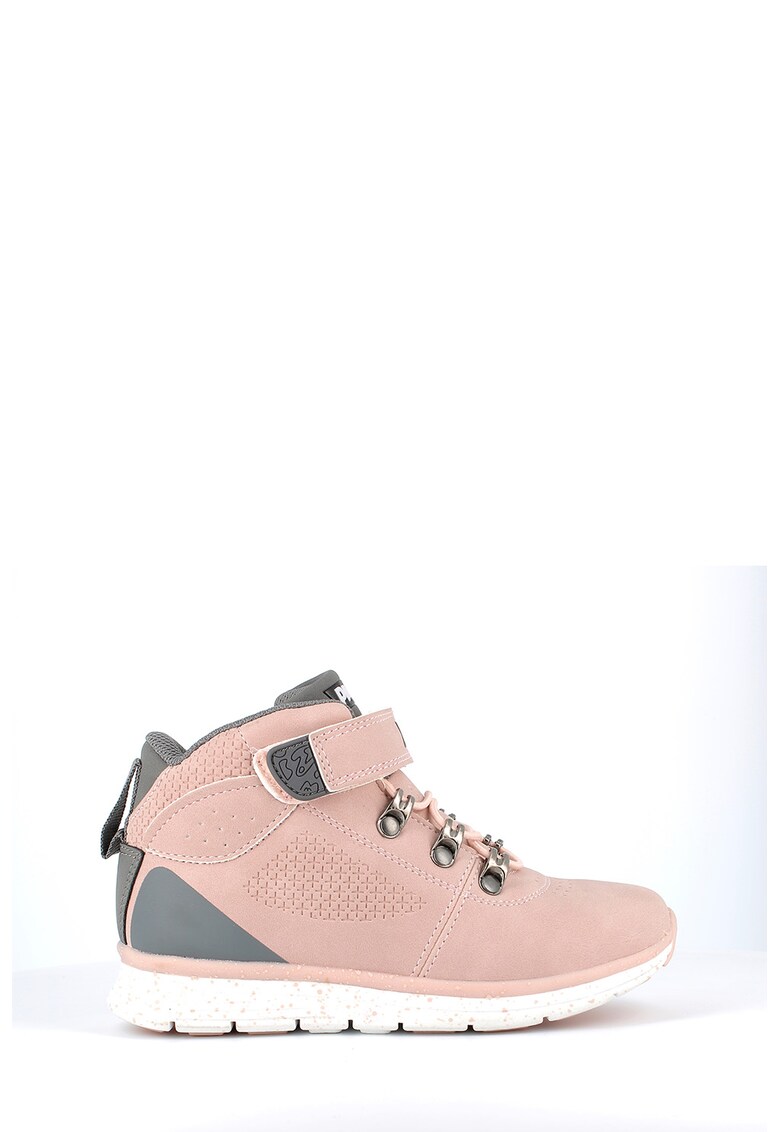 Pantofi sport mid-high de piele ecologica