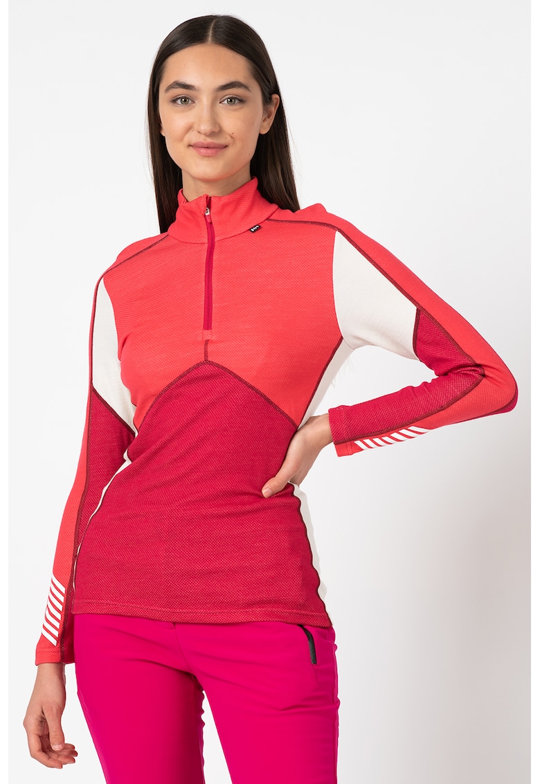 Bluza termica regular fit de lana merino - pentru schi Lifa