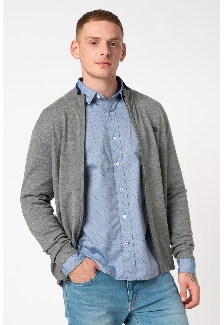 Cardigan din lana Merinos Jones Brook