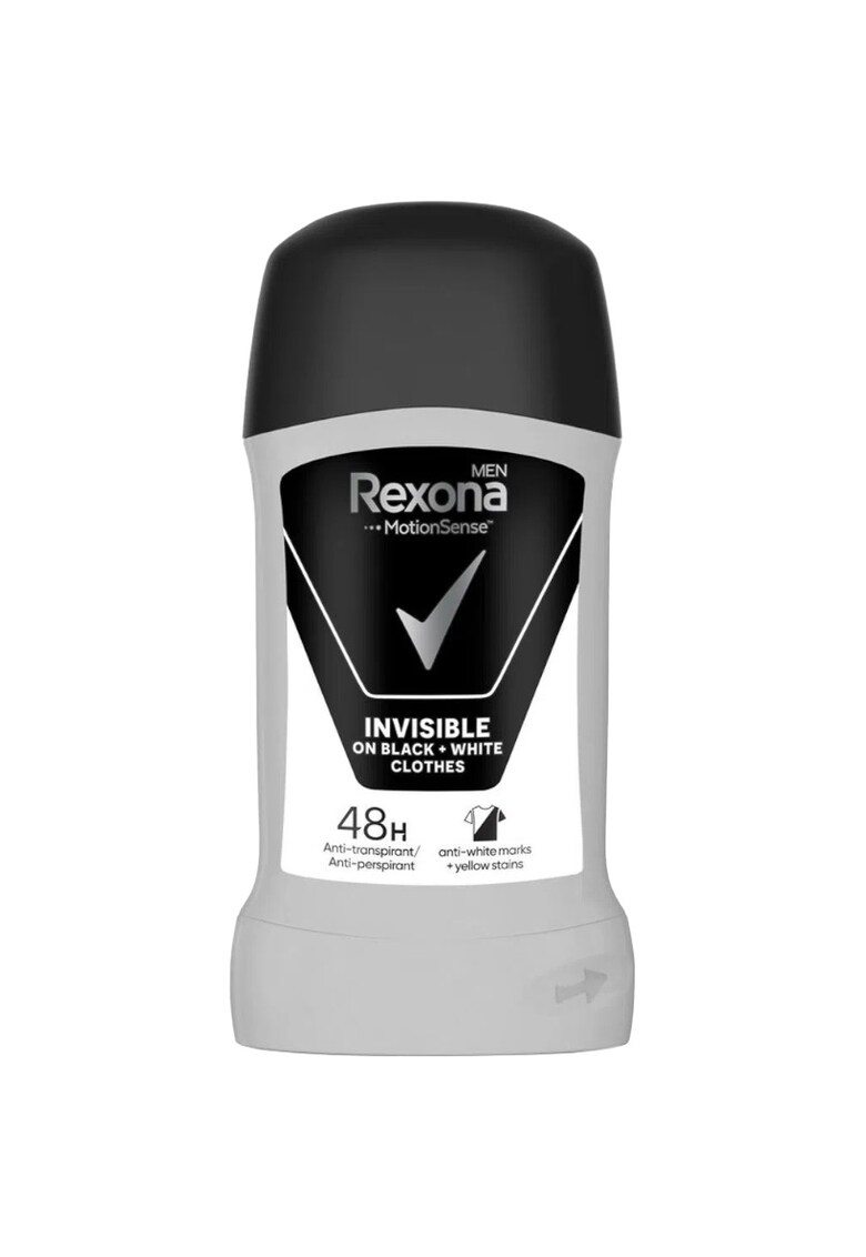 Deodorant antiperspirant stick Invisible Black&White - Barbati - 50 ml