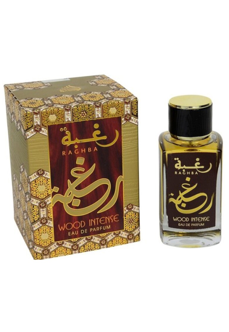 Apa de Parfum Perfumes Raghba Wood Intense - Barbati - 100 ml