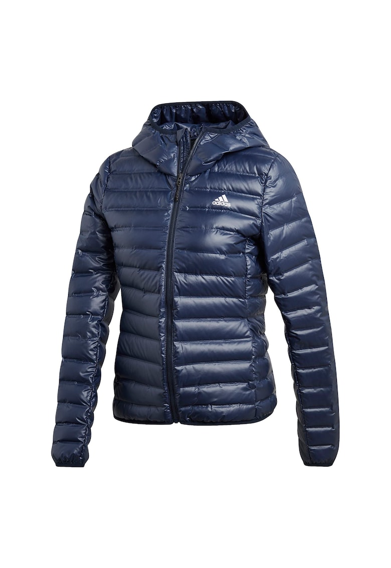 Jacheta sport W Varilite Ho Jacket DX0779 - pentru femei - Albastru