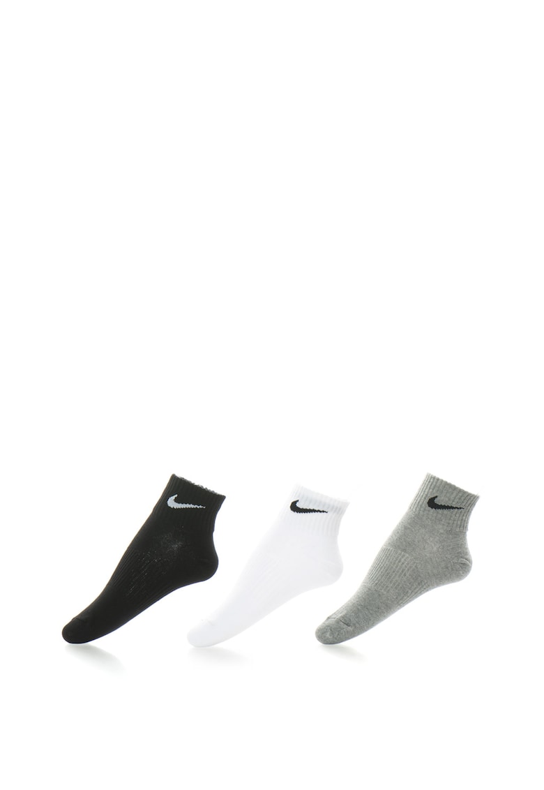 Set de sosete din material usor - 3 perechi - Unisex - Multicolor
