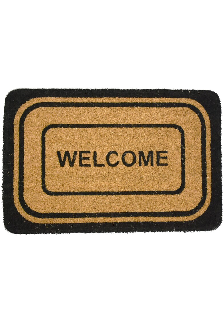 Covoras intrare cocos vopsit - Welcome - 60x40cm