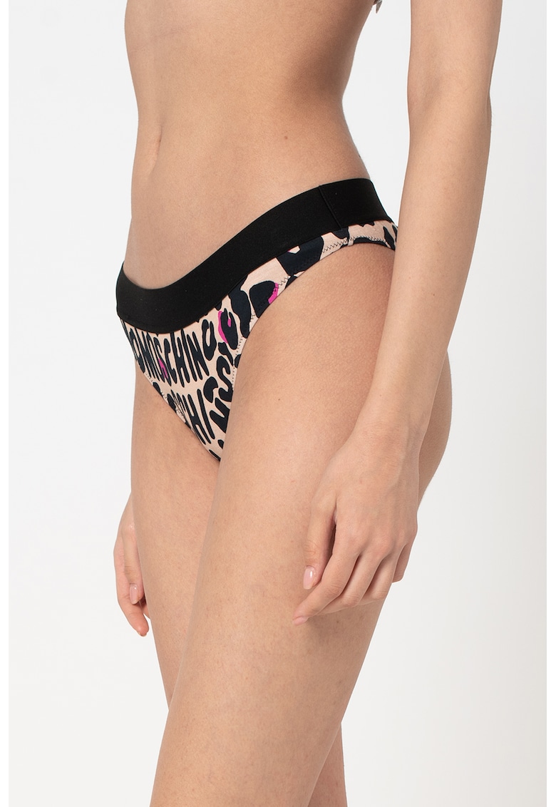 Chiloti brazilieni cu model animal print