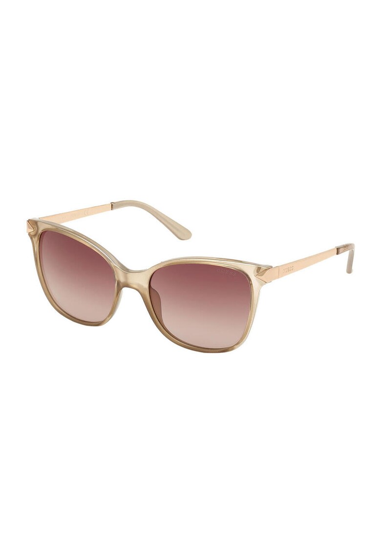 Ochelari de soare cat-eye cu rama cu model tortoise