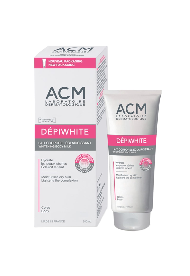 Lapte de corp ACM Depiwhite cu efect de albire – 200 ml ACM Laboratoire Dermatologique imagine noua