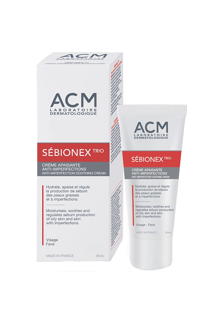 Acm Laboratoire Dermatologique Crema calmanta acm sebionex trio anti-imperfectiuni - 40 ml