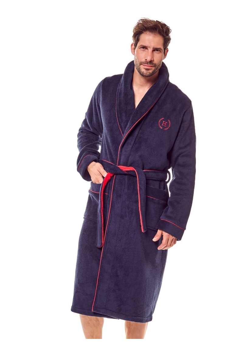 Halat de baie pentru barbati GOT bleumarin - M