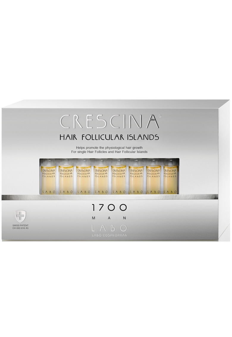 Tratament impotriva raririi parului la barbati  Follicular Islands - 20 fiole