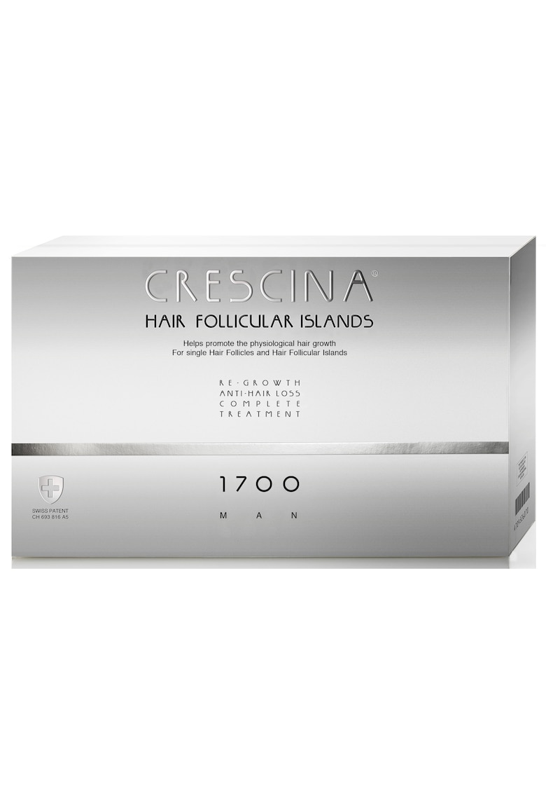 Tratament impotriva raririi Tratament impotriva raririi parului la barbati  Follicular Islands - 10+10 fiolela barbati Crescina Follicular Islands 1700 - 10+10 fiole