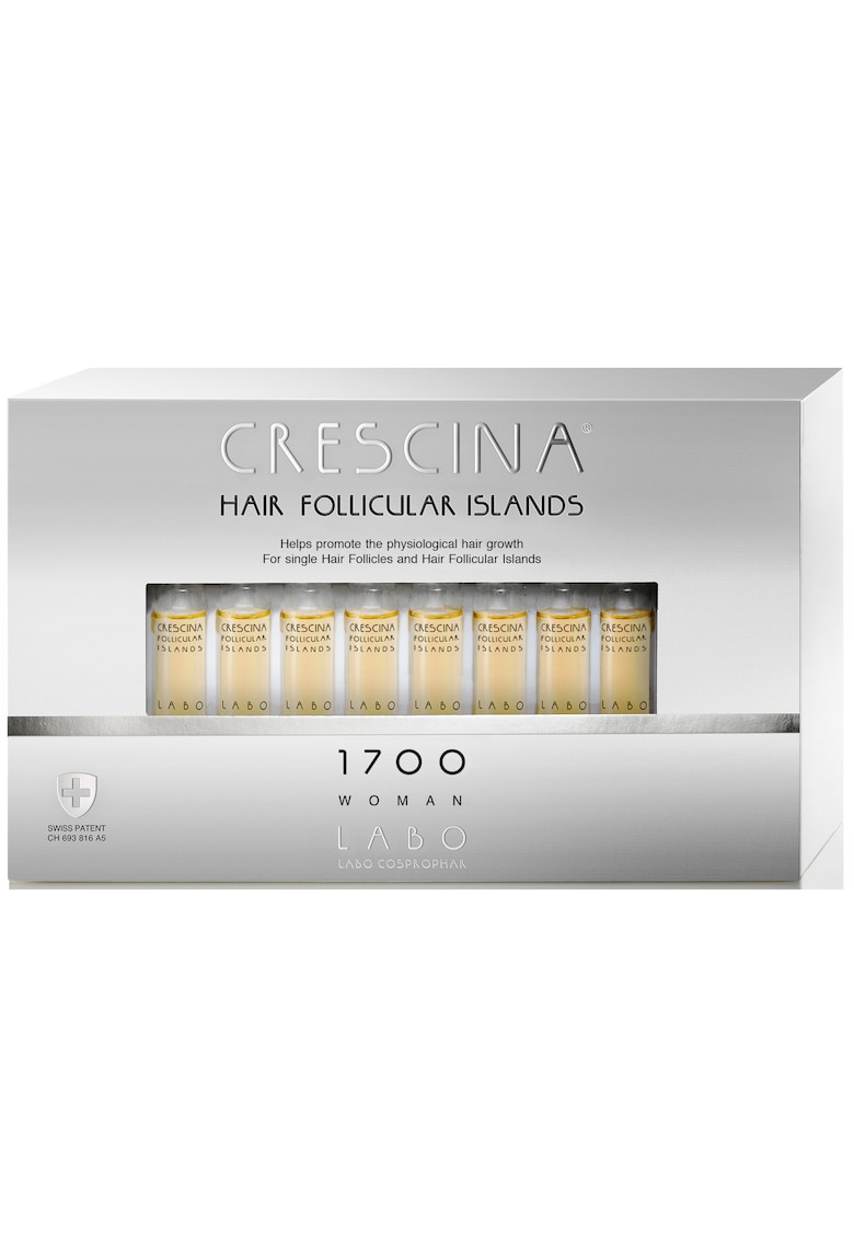 Tratament importiva raririi parului la femei Follicular Islands - 20 fiole